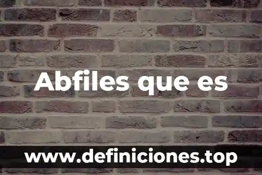 Que es ser una pareja blizze 3 Abfiles que es