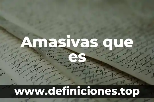 A qué es equivalente un watts 7 Amasivas que es