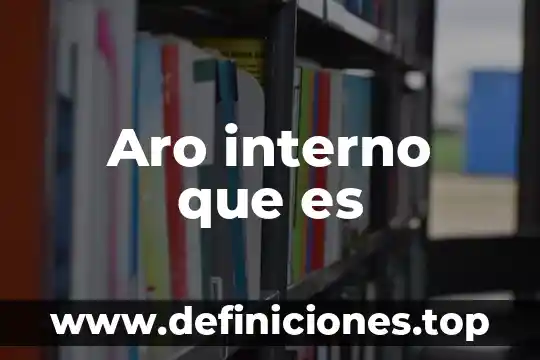Qué es estado financiero interno 8 Aro interno que es