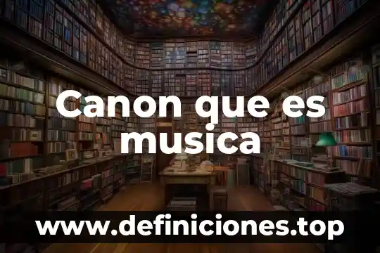 Que es un intervalo justo música 7 Canon que es musica