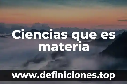 Que es el consumo responsable libro de ciencias 8 Ciencias que es materia