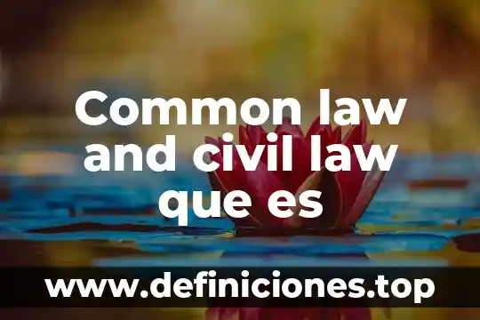 Que es el click and pointed en marketing 3 Common law and civil law que es