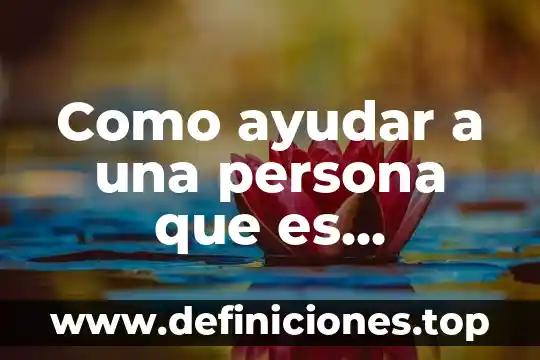 Qué es una persona moral y como se conforma 4 Como ayudar a una persona que es cerotoñerante