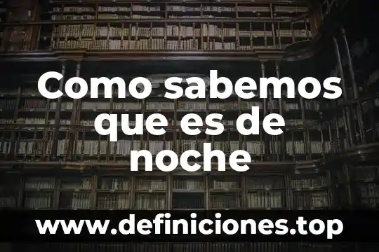 De que es la composicion del cuadro la noche estrellada 6 Como sabemos que es de noche