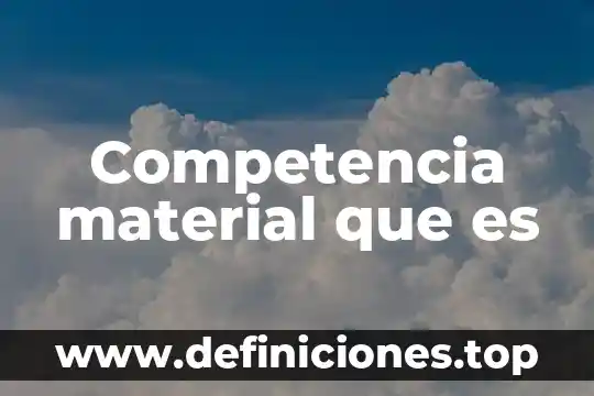 Que es un material en los elastomeros 3 Competencia material que es