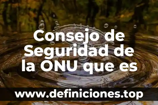 Que es el consejo de indias mexico dibujo 3 Consejo de Seguridad de la ONU que es