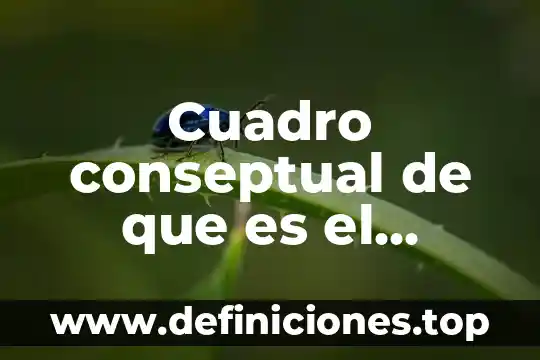 Cuadro conseptual de que es el pensamiento