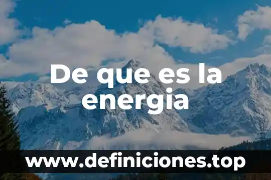 Que es la teoria de conjuntos en probabilidad y estadistica 5 De que es la energia