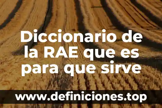 Que es ciencia segun la rae 3 Diccionario de la RAE que es para que sirve