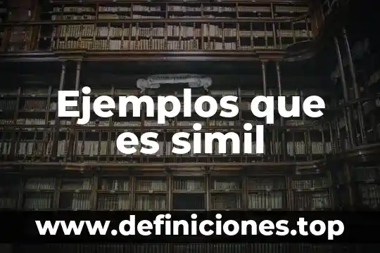 Que es una milla ejemplos 8 Ejemplos que es simil