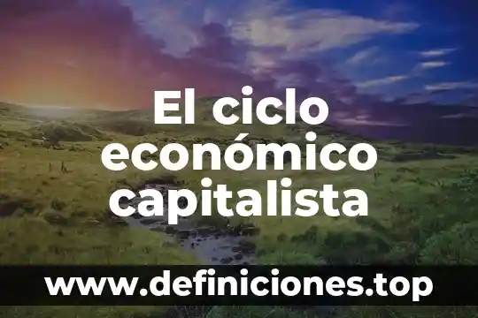 Que es vocacionamiento economico 4 El ciclo económico capitalista