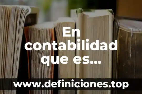 Que es la contabilidad publica 4 En contabilidad que es inversionista