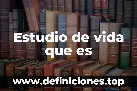 Que es un estudio de caso ejemplo 4 Estudio de vida que es