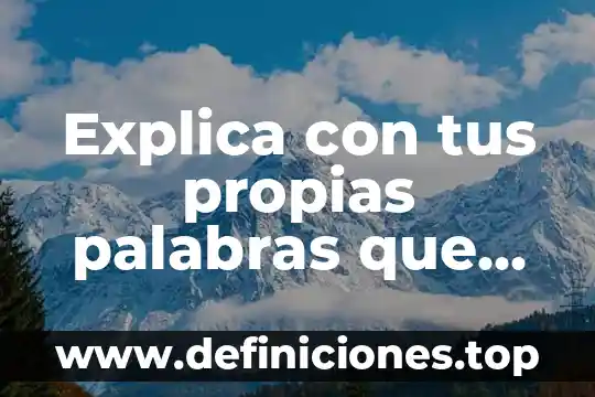 Que es computo de la nube con tus propias palabras 8 Explica con tus propias palabras que es informática