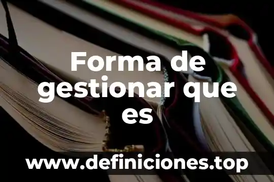 Que es una forma esferica 5 Forma de gestionar que es