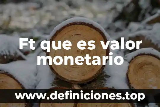 Que es y que hace el fondo monetario internacional 4 Ft que es valor monetario