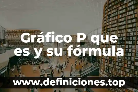 Que es una formula mixta en excel 3 Gráfico P que es y su fórmula