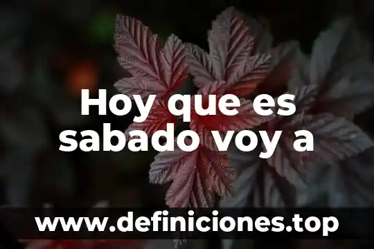Que es ser docente hoy 5 Hoy que es sabado voy a