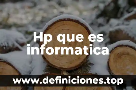 Que es la red primario en informatica 3 Hp que es informatica