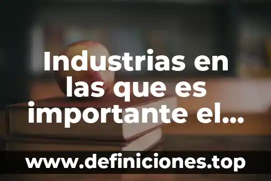 Industrias en las que es importante el pardeamiento enzimático