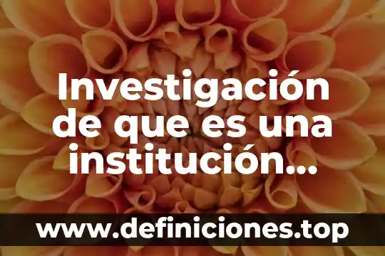 Diga que es la prueba confesional formulación y audiencia probatoria 4 Investigación de que es una institución pública