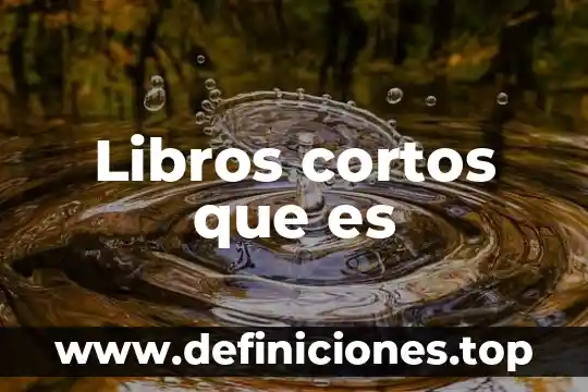 Que es diseño urbano en libros 7 Libros cortos que es
