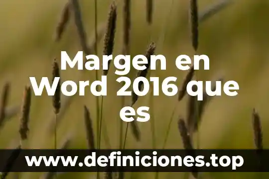 Que es mejor upa o uaa 3 Margen en Word 2016 que es