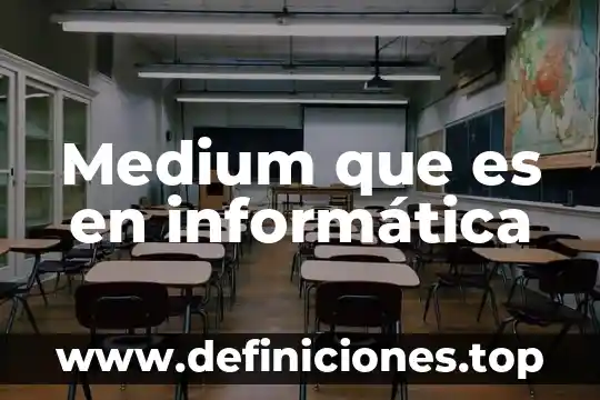 Qué es casete en informática 8 Medium que es en informática