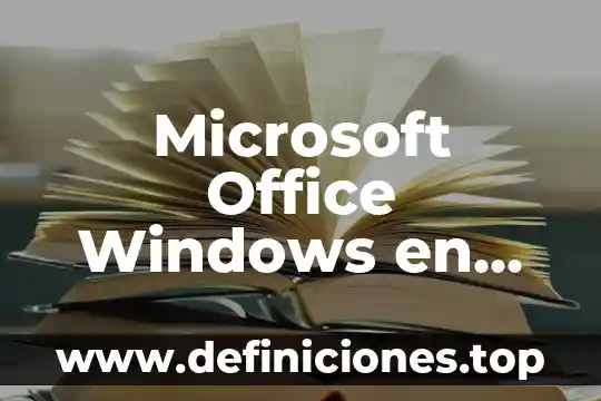 Que es un procesador de texto microsoft word 2010 4 Microsoft Office Windows en línea que es