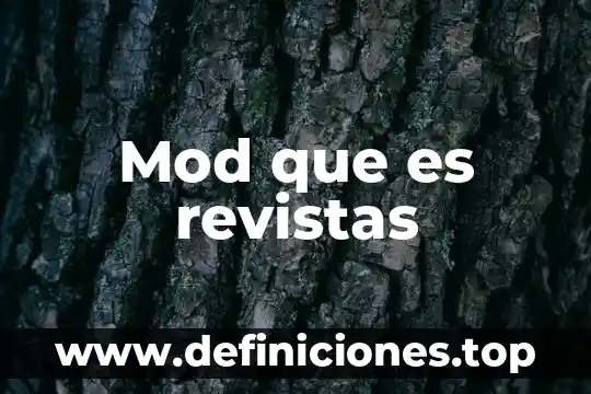 En starbouks que es mod gratis 8 Mod que es revistas