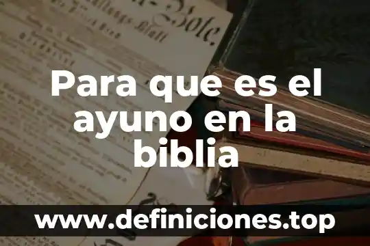 Que es un repositorio de informacion 4 Para que es el ayuno en la biblia
