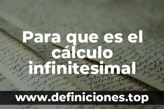 Que es una derivacion por incrementos en calculo 3 Para que es el cálculo infinitesimal