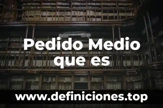 Qué es un medio salino 3 Pedido Medio que es