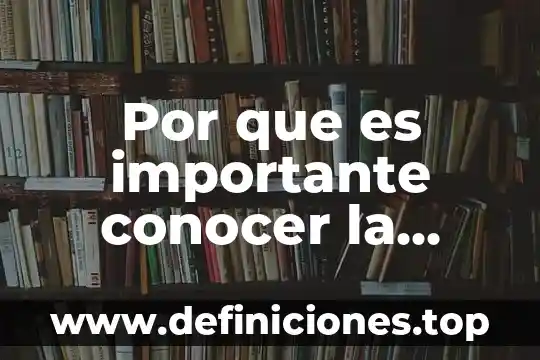 Por que es importante conocer la cultura de tu comunidad