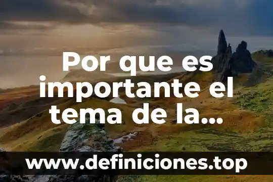 Por que es importante el tema de la libertad