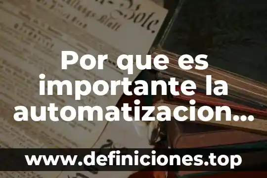 Por que es importante la risa terapia 6 Por que es importante la automatizacion para la sociedad