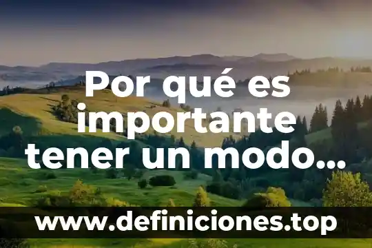 Que es tener una vida con proposito 3 Por qué es importante tener un modo honesto de vivir