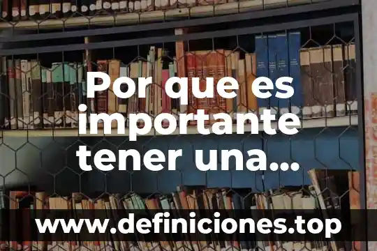 Por que es importante tener una vocaion