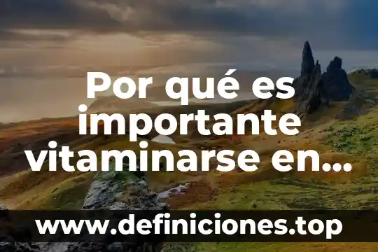 Por qué es importante vitaminarse en el embarazo