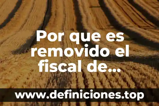 Que es el codigo penal del estado de veracruz 8 Por que es removido el fiscal de veracruz