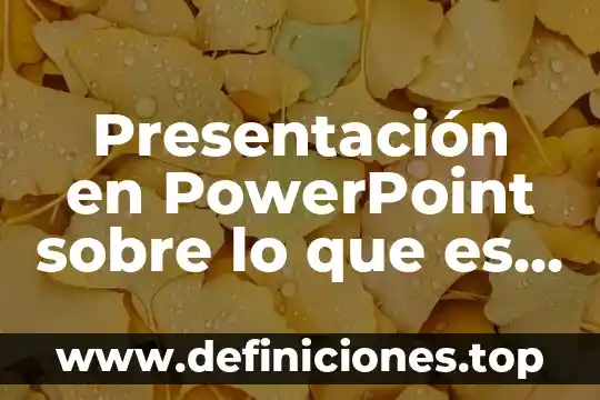 Que es cultura powerpoint 5 Presentación en PowerPoint sobre lo que es la historia