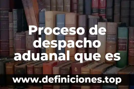 Que es un agente aduanal y sus principales funciones 6 Proceso de despacho aduanal que es