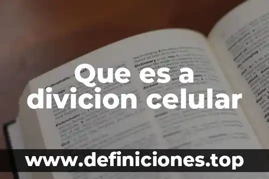Que es el codigo mmi en mi celular 4 Que es a divicion celular