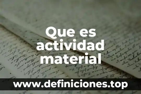 Que es una industria semi automatizada 8 Que es actividad material