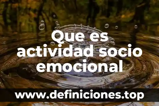 Que es la actividad serotoninérgica 7 Que es actividad socio emocional