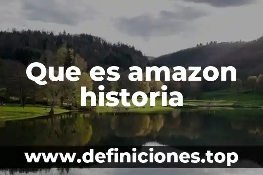 Que es servicios amazon 5 Que es amazon historia