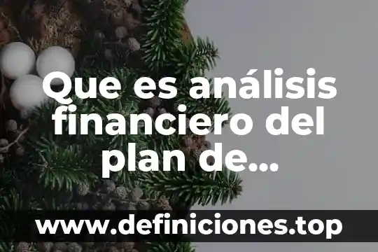 Que es un software para elaboracion de diseños 3 Que es análisis financiero del plan de negocios