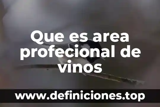 Que es archivo mus 4 Que es area profecional de vinos