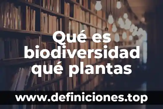 Que es el carpelo en las plantas 4 Qu茅 es biodiversidad qu茅 plantas