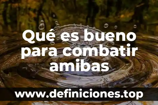 Qué es bueno para combatir la anemia en niños 3 Qué es bueno para combatir amibas
